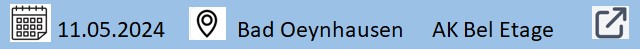 Event AK Bel Etage Bad Oeynhausen